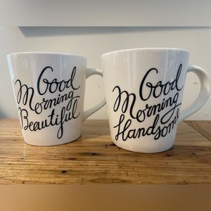 Good Morning Beautiful/Good Morning Handsome Mugs